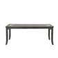 Lisbon - Rectangle Dining Table - Gray