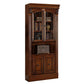 Huntington - Glass Door Cabinet - Antique Vintage Pecan
