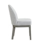 Essence - Upholstered Curved Back Chair (Set of 2)