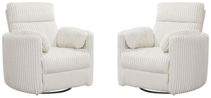 Radius - Power Swivel Glider Recliner (Set of 2)