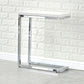 Echo - Marble Top Chairside Table - White