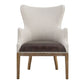 George - Wingback Accent Chair - Two Tone