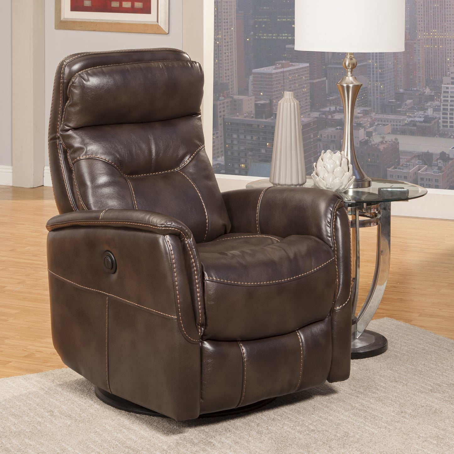 Gemini - Power Swivel Glider Recliner