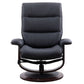 Knight - Manual Reclining Swivel Chair and Ottoman