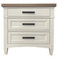 Americana Modern Bedroom - 2 Drawer Nightstand