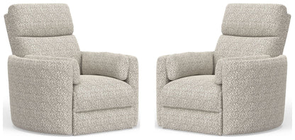 Radius - Power Swivel Glider Recliner (Set of 2)