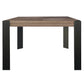 Cedar Fork - Square Counter Height Dining Table - Smoked Arabica