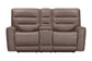 Lawson - Power Zero Gravity Tilt Console Loveseat P2 - Sydney Brunette