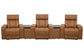 Phoenix - Zero Gravity Power 3 Seat Home Theater Seating With 2 Wedges And Immersive Audio