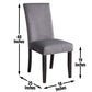 Napoli - Velvet Side Chair (Set of 2) - Gray