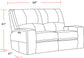 Swift - Power Loveseat