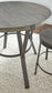 Portland - Round Counter Table - Dark Gray