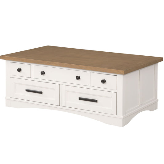 Americana Modern - Cocktail Table With Lift Top - Cotton