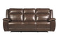 Jameson - Power Reclining Zero Gravity Sofa - Hickory