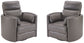 Radius - Cordless Power Swivel Glider Recliner (Set of 2)