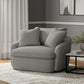 Boomer - Large Swivel Chair with 2 Pillows