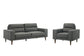 Vale - 2 Piece Sofa & Chair - Gray