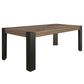 Cedar Fork - Dining Table With 6 Ladderback Chairs - Smoked Arabica