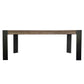 Cedar Fork - Rectangular Dining Table - Smoked Arabica