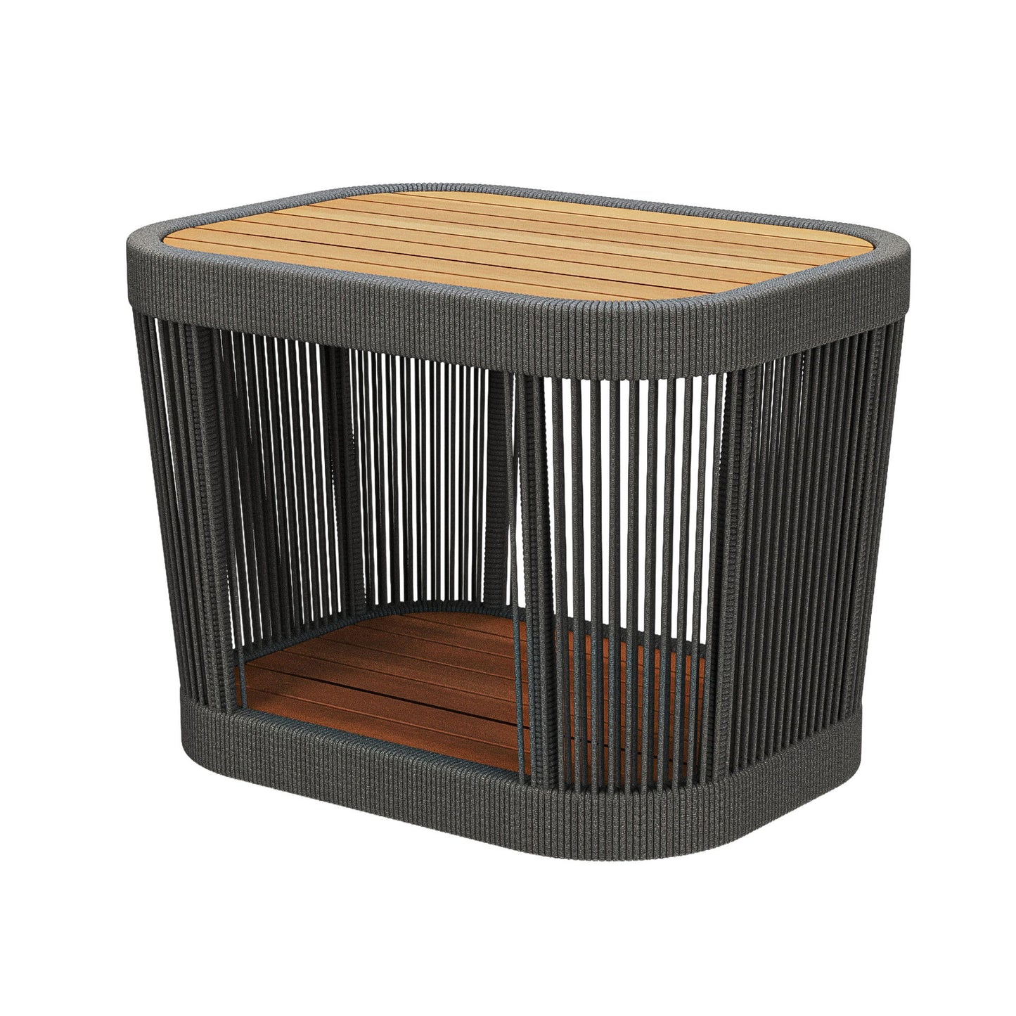 Veranda - Rope And Wood Table