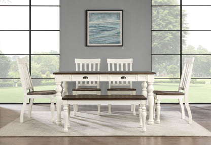 Joanna - Dining Set With Two Tone Table