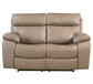 Theon - Reclining Loveseat - Stokes Toffee