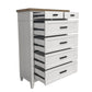 Americana Modern Bedroom - 6 Drawer Chest - Cotton
