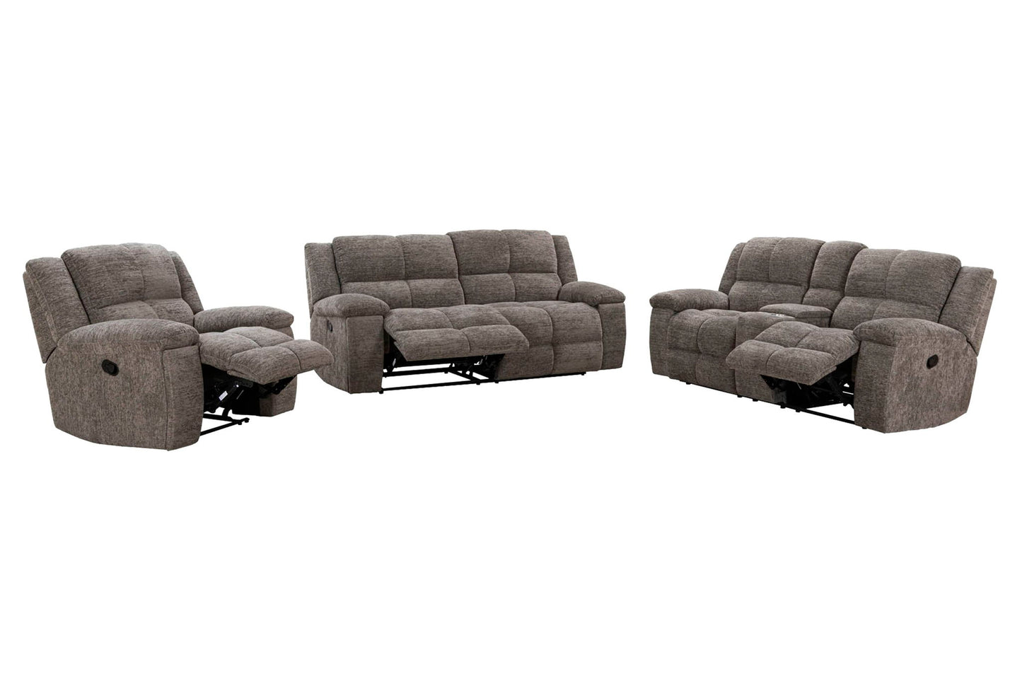 Buster - Manual Glider Reclining Sofa Set