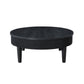 Tate - Round One Drawer Coffee Table - Black