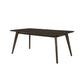 Rex - 72" Fixed Top Rectangle Dining Table - Walnut