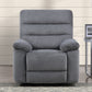 Cozy - Manual Recliner - Gray