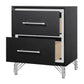 Ava - 2 Drawer Nightstand - Ebony