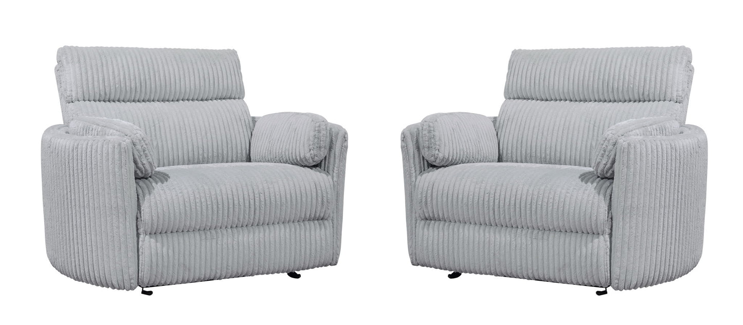Radius Xl - Extra Wide Power Glider Recliner (Set of 2)