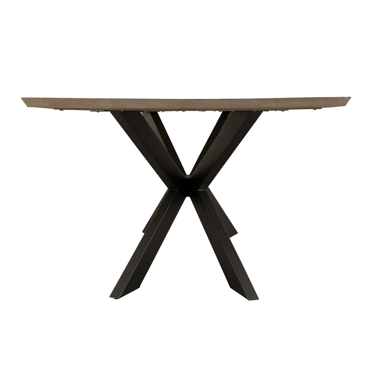 Crossings - Rectangular Dining Table With 4 Upholstered Chairs - Natural & Green