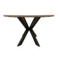 Crossings - Rectangular Dining Table With 4 Upholstered Chairs - Natural & Green