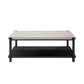Linea - 3 Piece Occasional Set (1 Coffee & 2 End Tables) - Light Gray