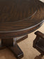 Ruby - Dining / Game Table - Brown