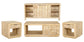 Laguna - 64" Console - Bleached Natural