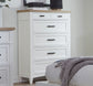 Americana Modern Bedroom - 6 Drawer Chest - Cotton