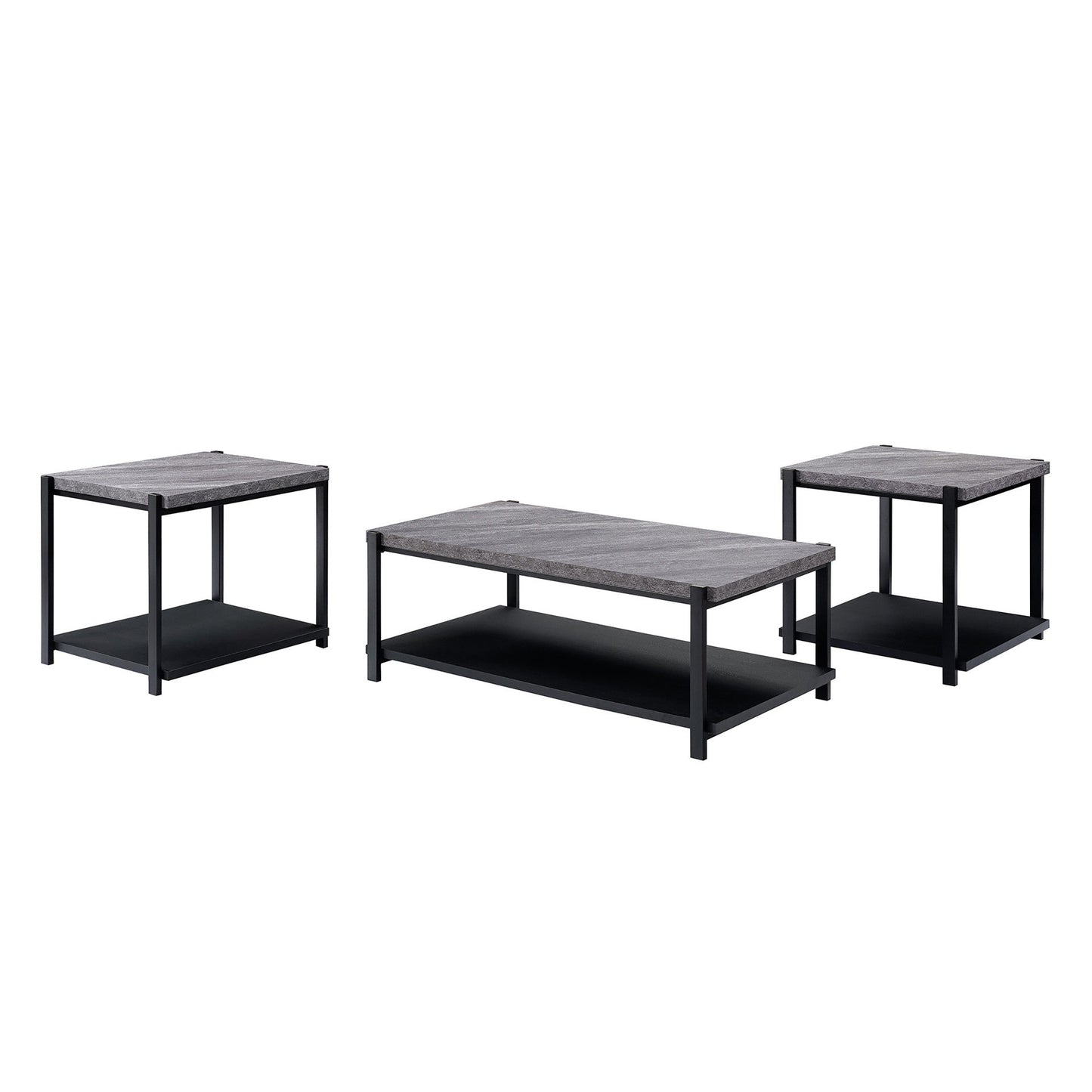 Linea - 3 Piece Occasional Set (1 Coffee & 2 End Tables)