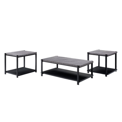 Linea - 3 Piece Occasional Set (1 Coffee & 2 End Tables)