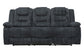 Bolton - Manual Reclining Sofa - Misty Storm