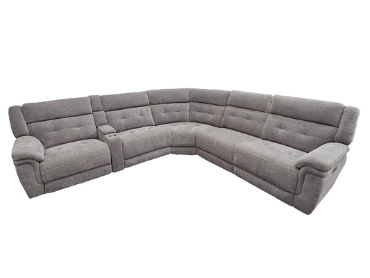 Richland - Modular Power Reclining Sectional With Power Adjustable Headrests