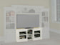 Premier Alpine - X - pandable Console - Cottage White