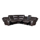 Alexandria - Leather Power Sectional