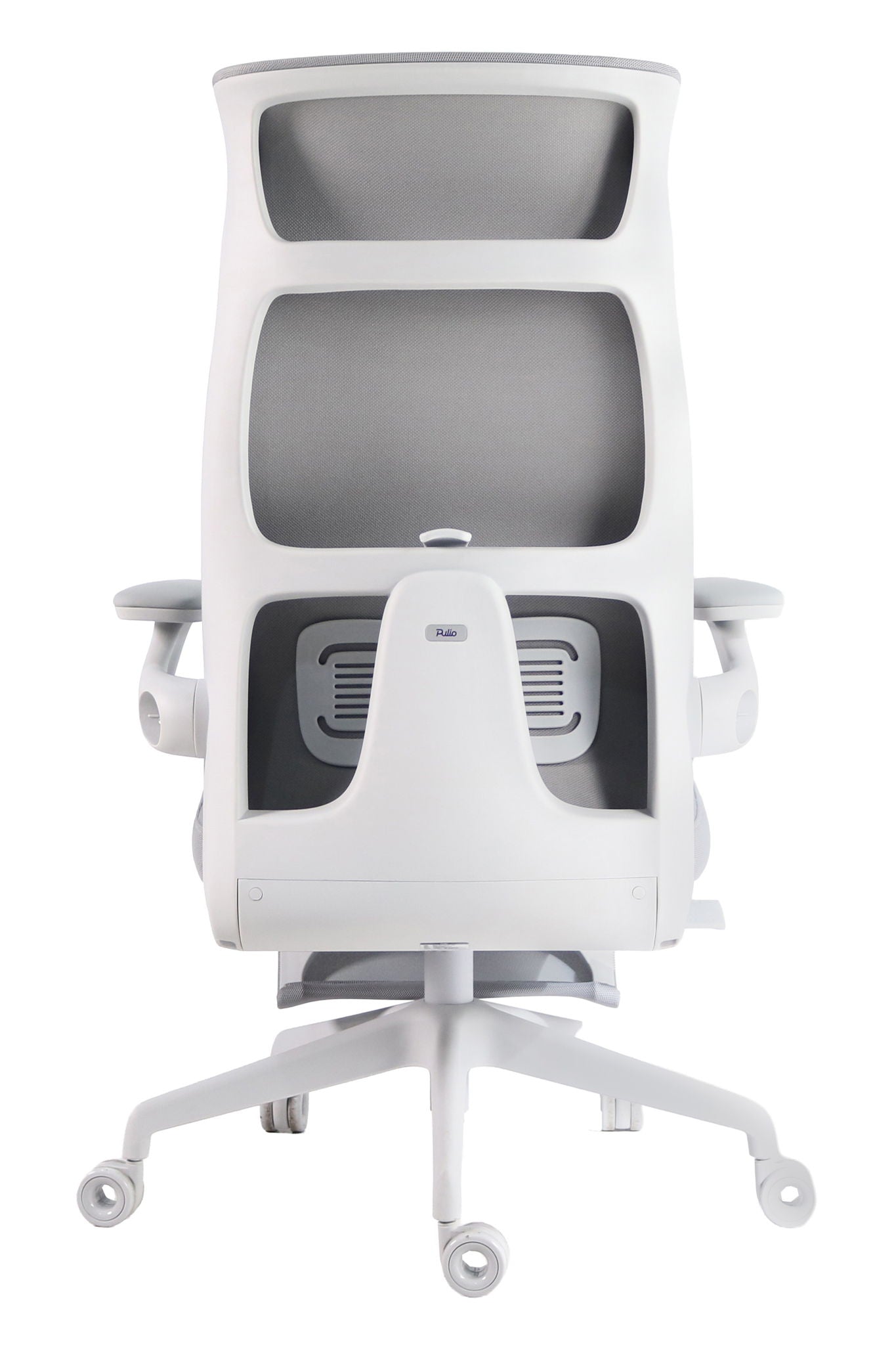 Dc - Fabric Massage Desk Chair - White
