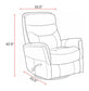 Gemini - Manual Swivel Glider Recliner