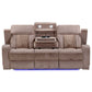 Equinox - Power Reclining Sofa With Drop Down Table
