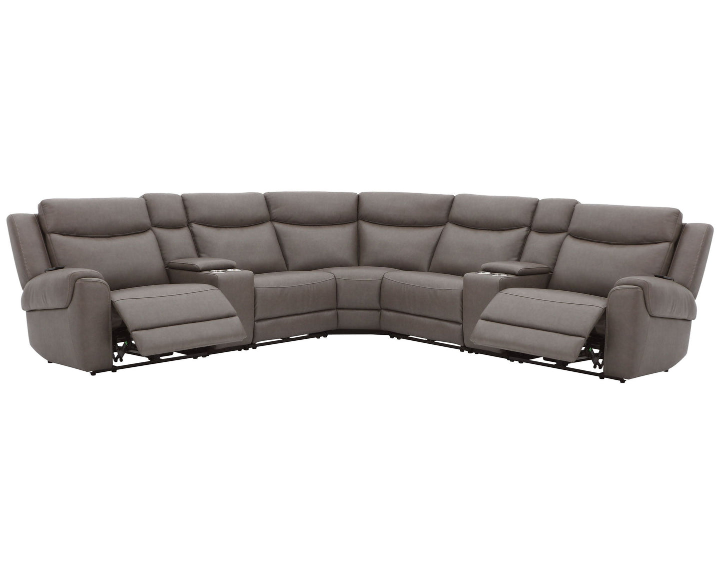 Momentum - Modular Power Reclining Sectional With Power Adjustable Headrests