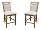 Americana Modern Dining - Upholstered Counter Chair (Set of 2) - Cotton